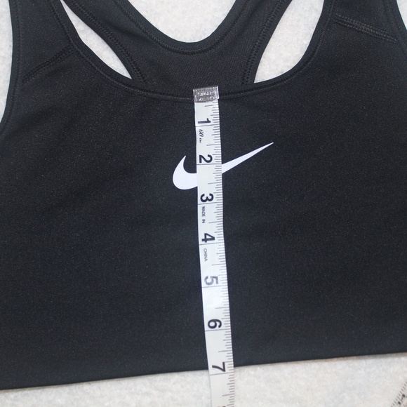 Women's Black Medium Nike Sports Bra - Picture 7 of 8